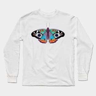 Glorious Moth with eyes cute gift Long Sleeve T-Shirt